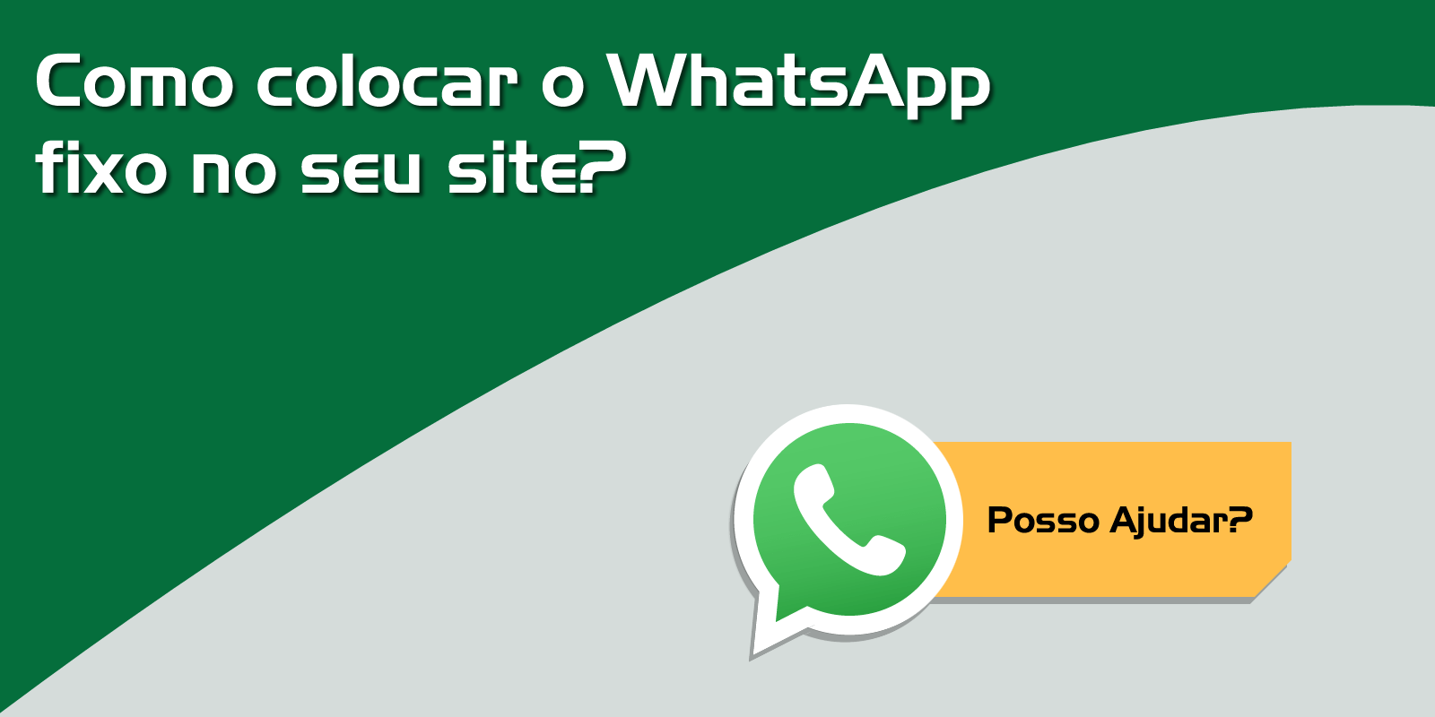 Como criar o botão do WhatsApp fixo no seu Site